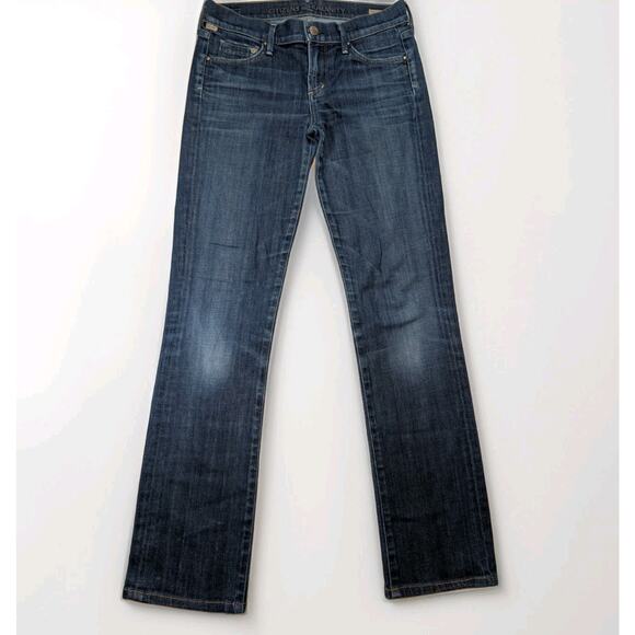 Citizens Of Humanity Denim - Citizens of Humanity Women’s Ava Low Rise Straight Jeans 27 Casual Chic Designer